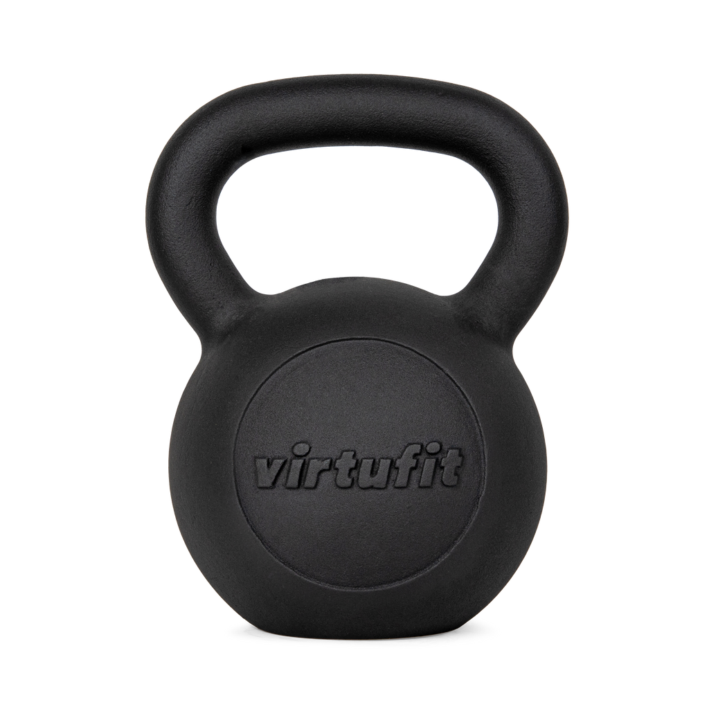 VirtuFit Kettlebell Pro - Kettle Bell - Gietijzer - 36 kg - Logo