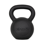 VirtuFit Kettlebell Pro - Kettle Bell - Gietijzer - 36 kg - Logo