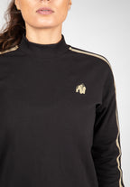Gorilla Wear Isabella Sweatshirt Jurk - Zwart - Afbeelding 5
