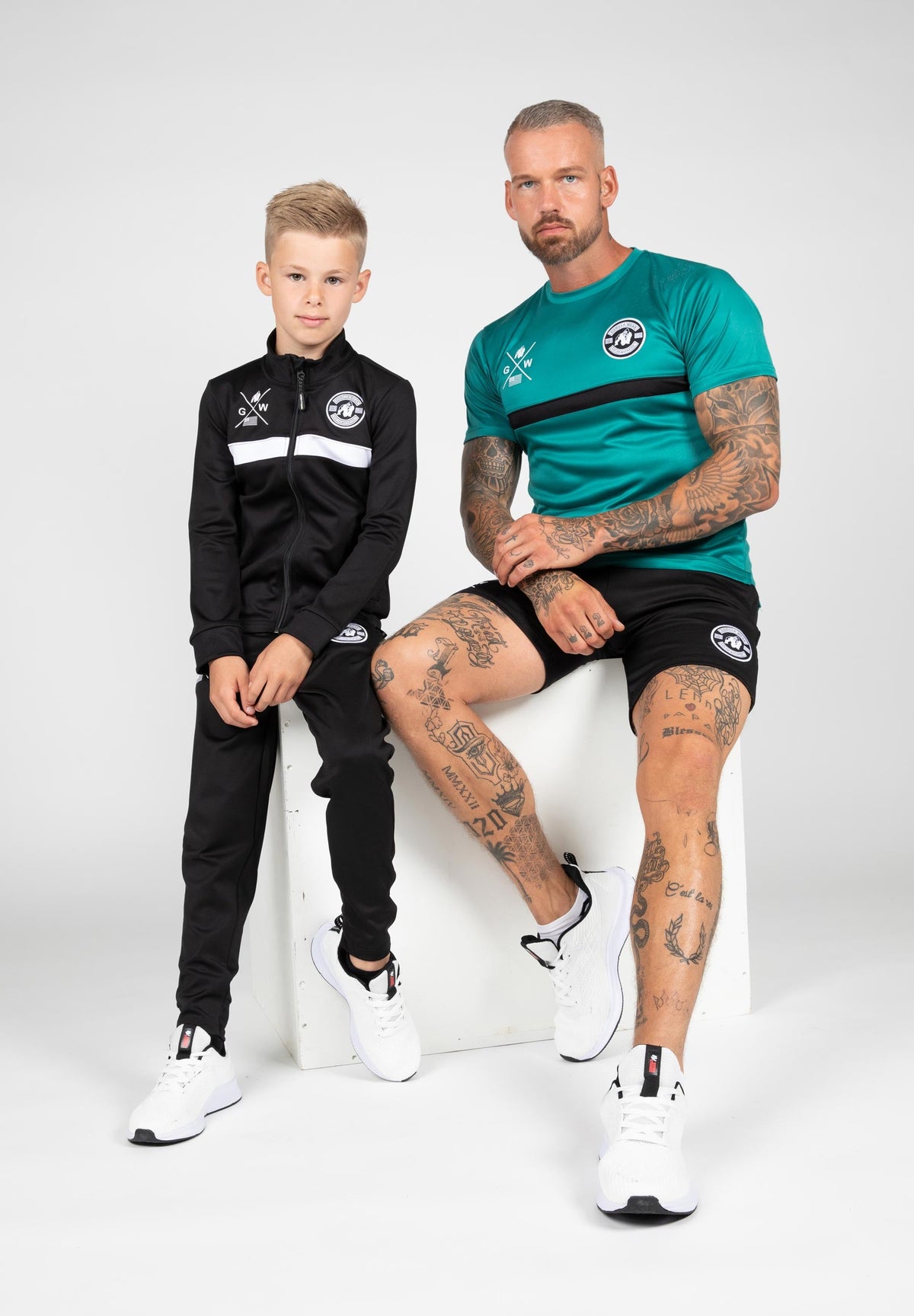 Gorilla Wear Vernon Kids Trainingsjas - Zwart - Afbeelding 5