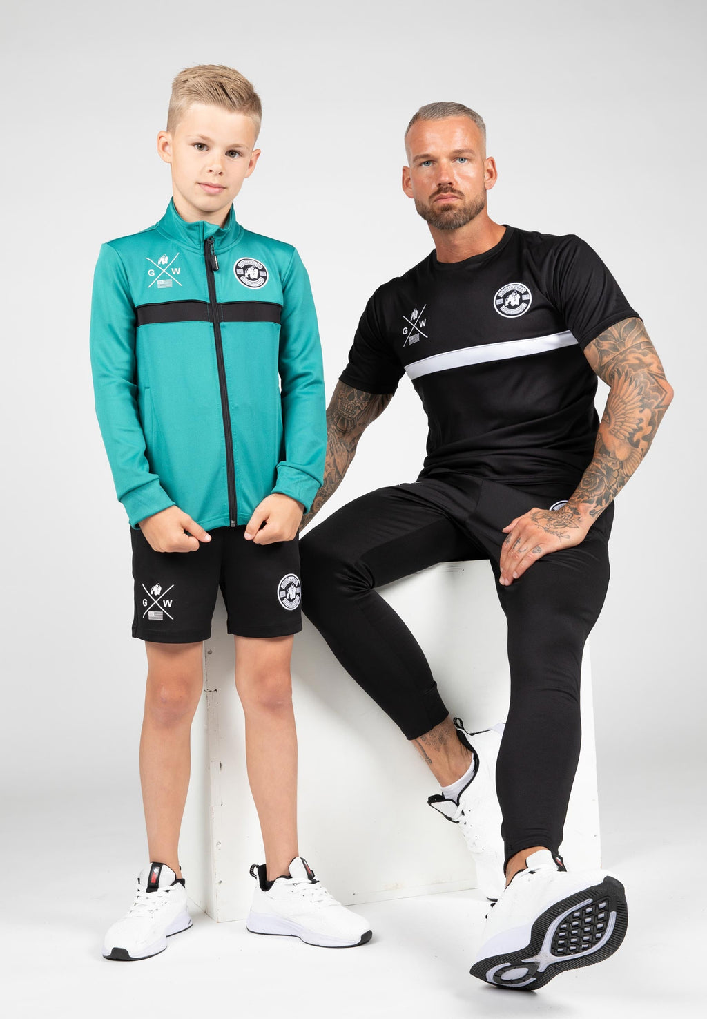Gorilla Wear Vernon Kids Korte Broek - Zwart - Afbeelding 6
