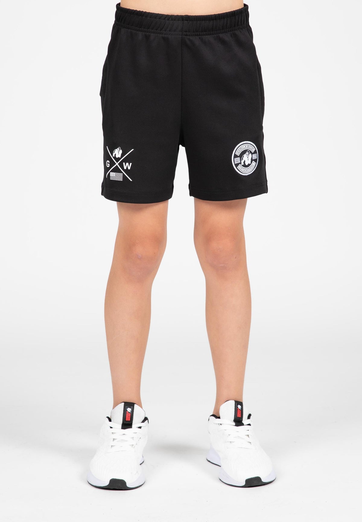 Gorilla Wear Vernon Kids Korte Broek - Zwart - Afbeelding 9