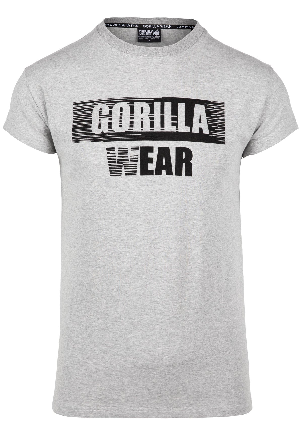 Gorilla Wear Murray T-shirt - Grijs Gemêleerd - Afbeelding 7