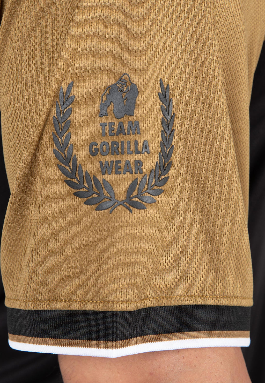 Gorilla Wear Trenton Football Jersey - Zwart/Goud - Afbeelding 5