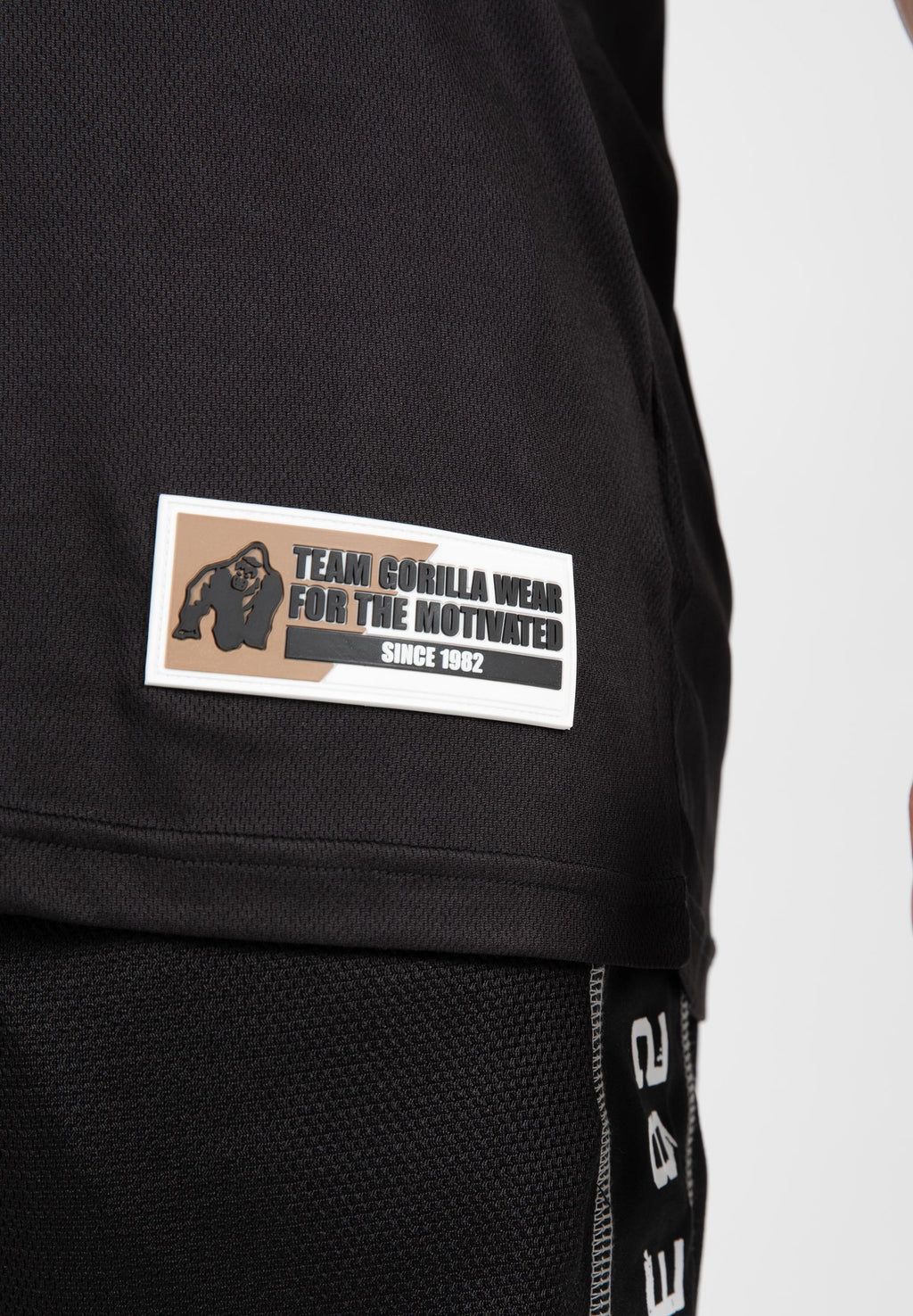 Gorilla Wear Trenton Football Jersey - Zwart/Goud - Afbeelding 7
