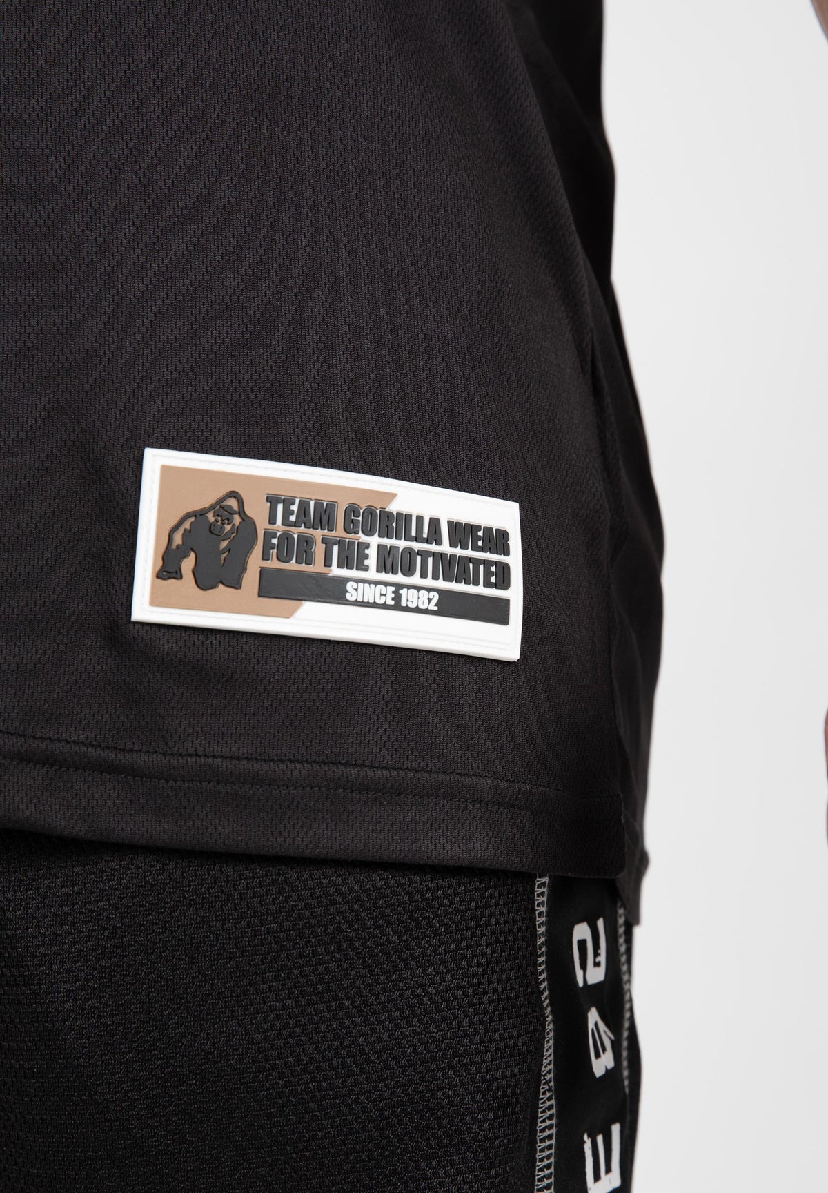 Gorilla Wear Trenton Football Jersey - Zwart/Goud - Afbeelding 7