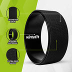 VirtuFit Premium Yoga Wiel - 33 cm - Onyx Black - In gebruik