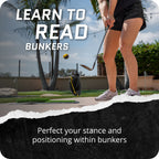 SKLZ Bunker Caddie - Golf Bunker Terrein Trainer - In gebruik