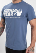 Gorilla Wear Classic T-shirt - Coronet Blauw - Afbeelding 5