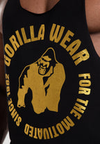 Gorilla Wear Melrose Stringer - Zwart/Goud - In gebruik