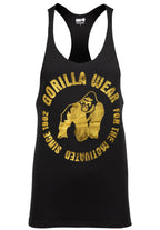 Gorilla Wear Melrose Stringer - Zwart/Goud - Afbeelding 7