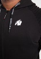 Gorilla Wear Georgia Vest met Capuchon - Zwart - Afbeelding 5