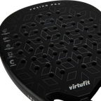 VirtuFit Fusion Pro Padel Racket - Zwart - Silver - In gebruik