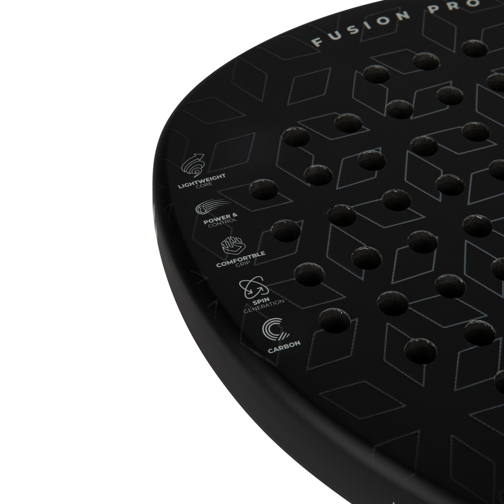 VirtuFit Fusion Pro Padel Racket - Zwart - Silver - Afbeelding 5