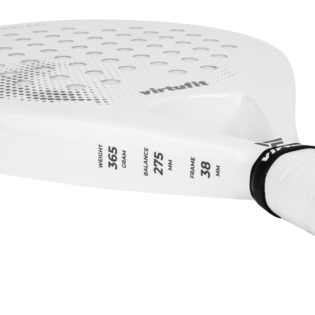 VirtuFit Control Padel Racket - Wit - Zwart - Afbeelding 5