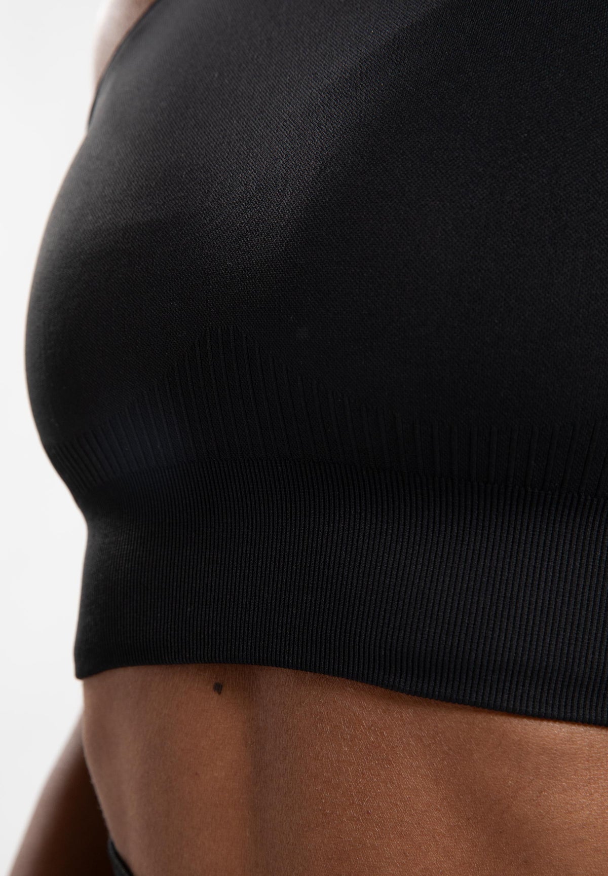 Gorilla Wear Olivia Seamless Crop Top - Zwart - Afbeelding 7