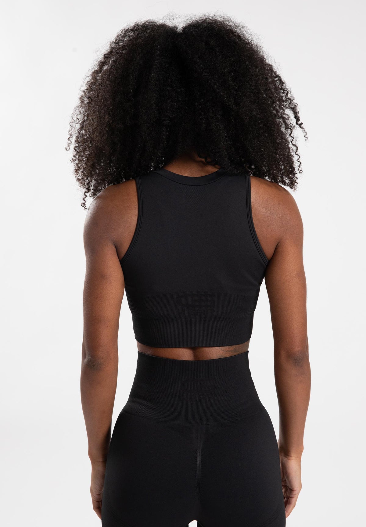 Gorilla Wear Olivia Seamless Crop Top - Zwart - Afbeelding 8