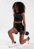 Gorilla Wear Olivia Seamless Crop Top - Zwart - Afbeelding 9