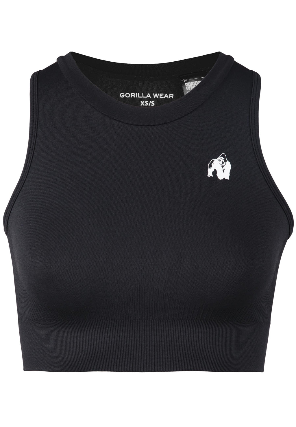 Gorilla Wear Olivia Seamless Crop Top - Zwart - Afbeelding 11