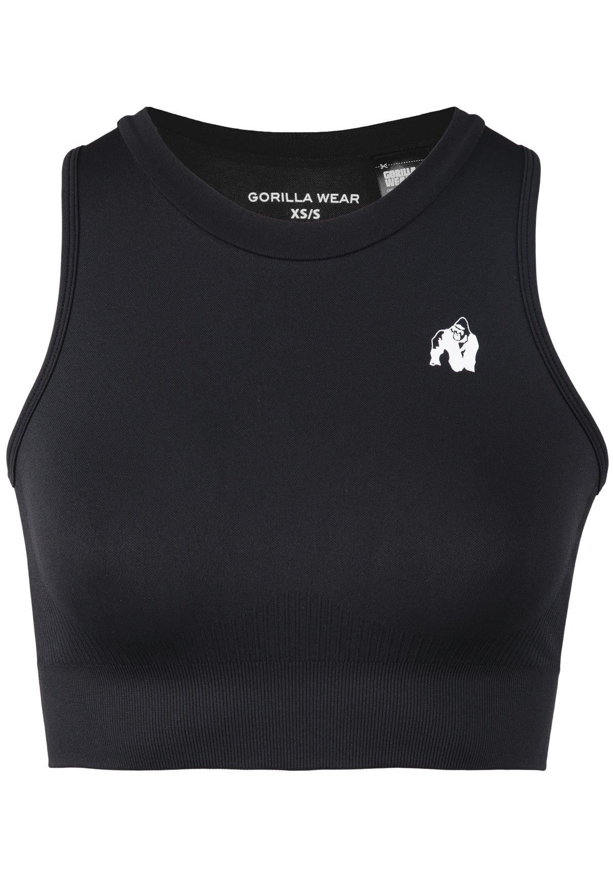 Gorilla Wear Olivia Seamless Crop Top - Zwart - Afbeelding 11