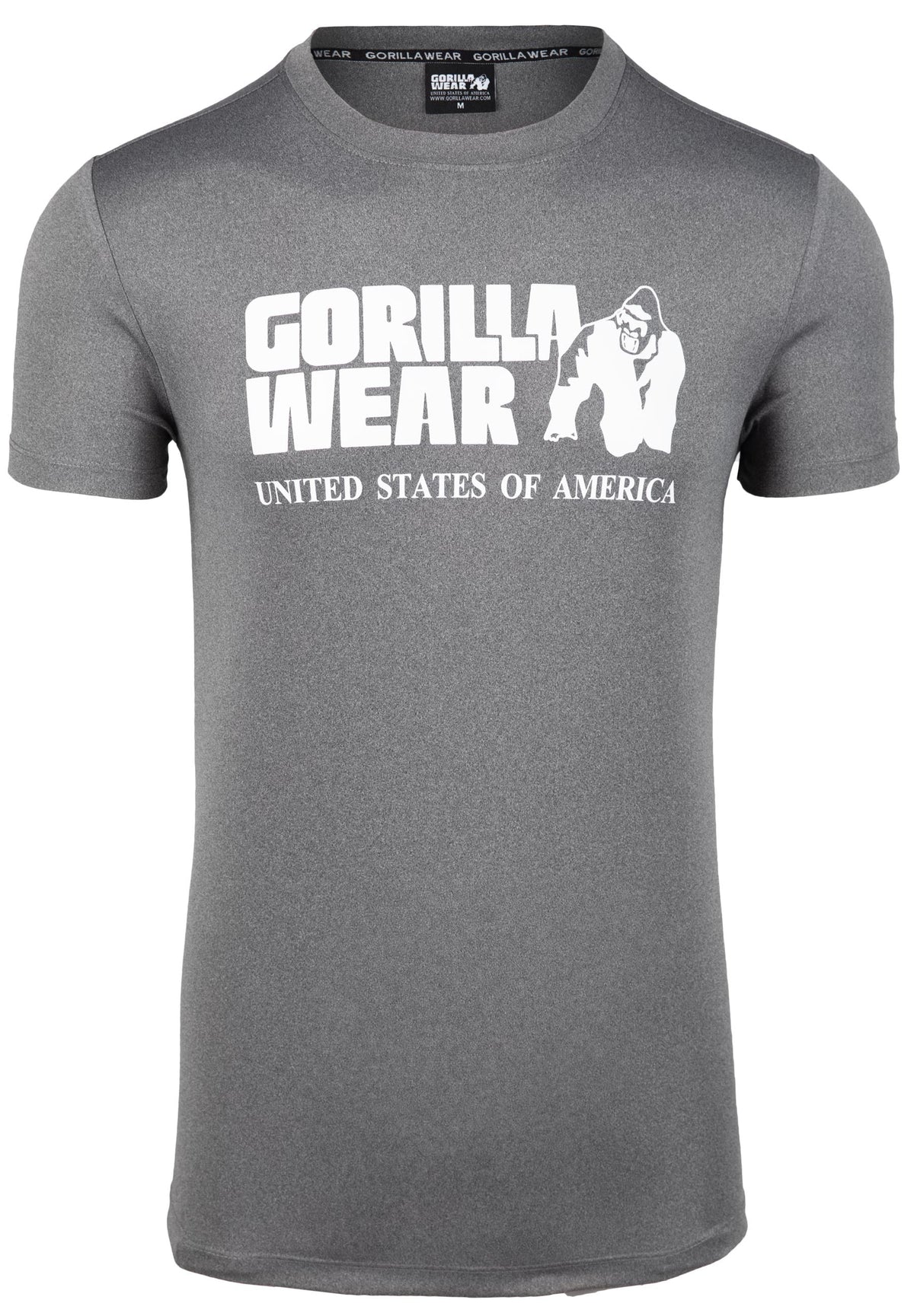Gorilla Wear Classic Training T-shirt - Grijs Gemêleerd - Afbeelding 10