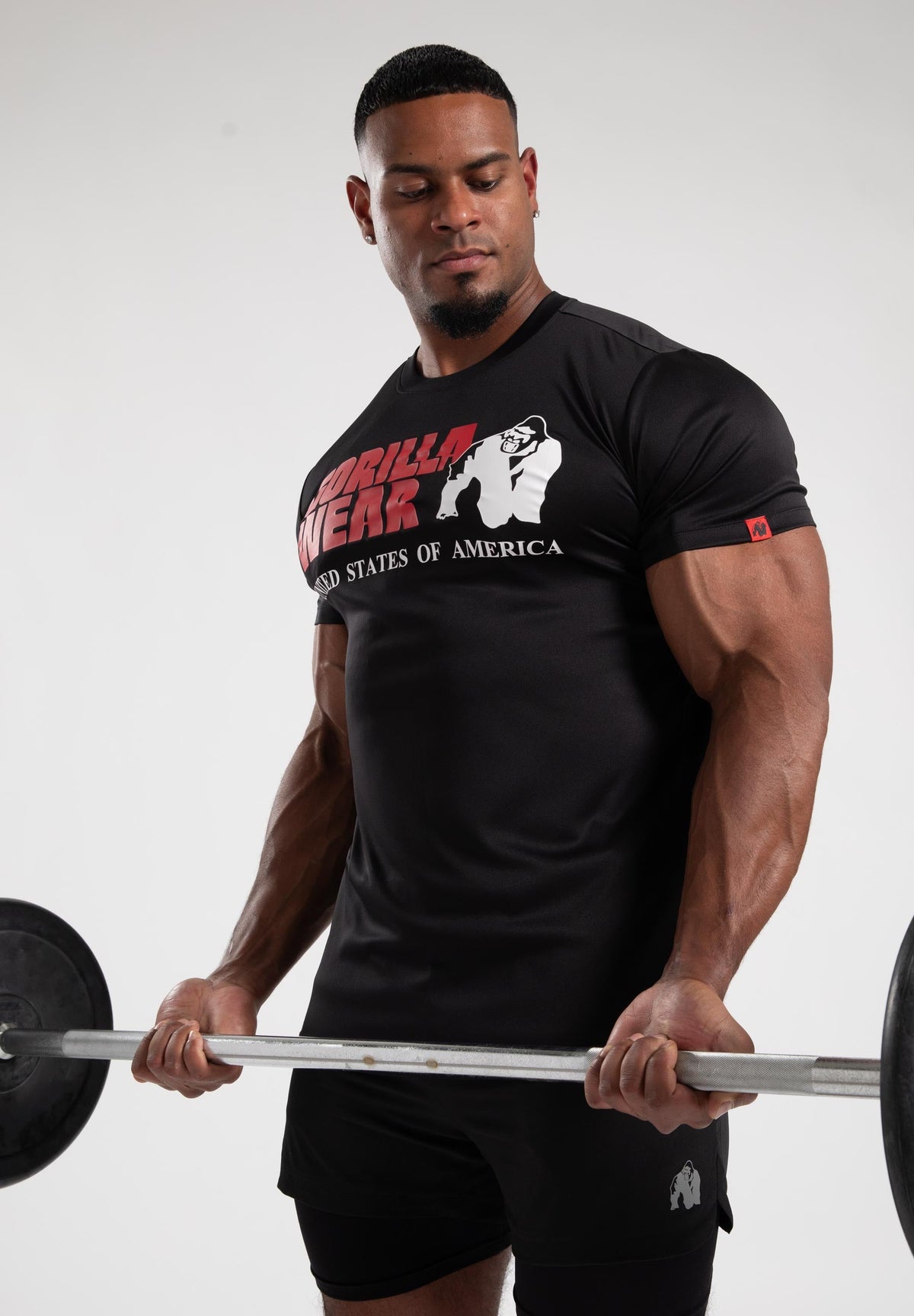 Gorilla Wear Classic Training T-shirt - Zwart - Afbeelding 6
