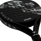 VirtuFit Hybrid Padel Racket - Schwarz - Grau - Zweite Chance