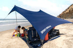 Sport-Brella Solbreeze Zonnescherm - Open Strandtent - Blauw - Afbeelding 6