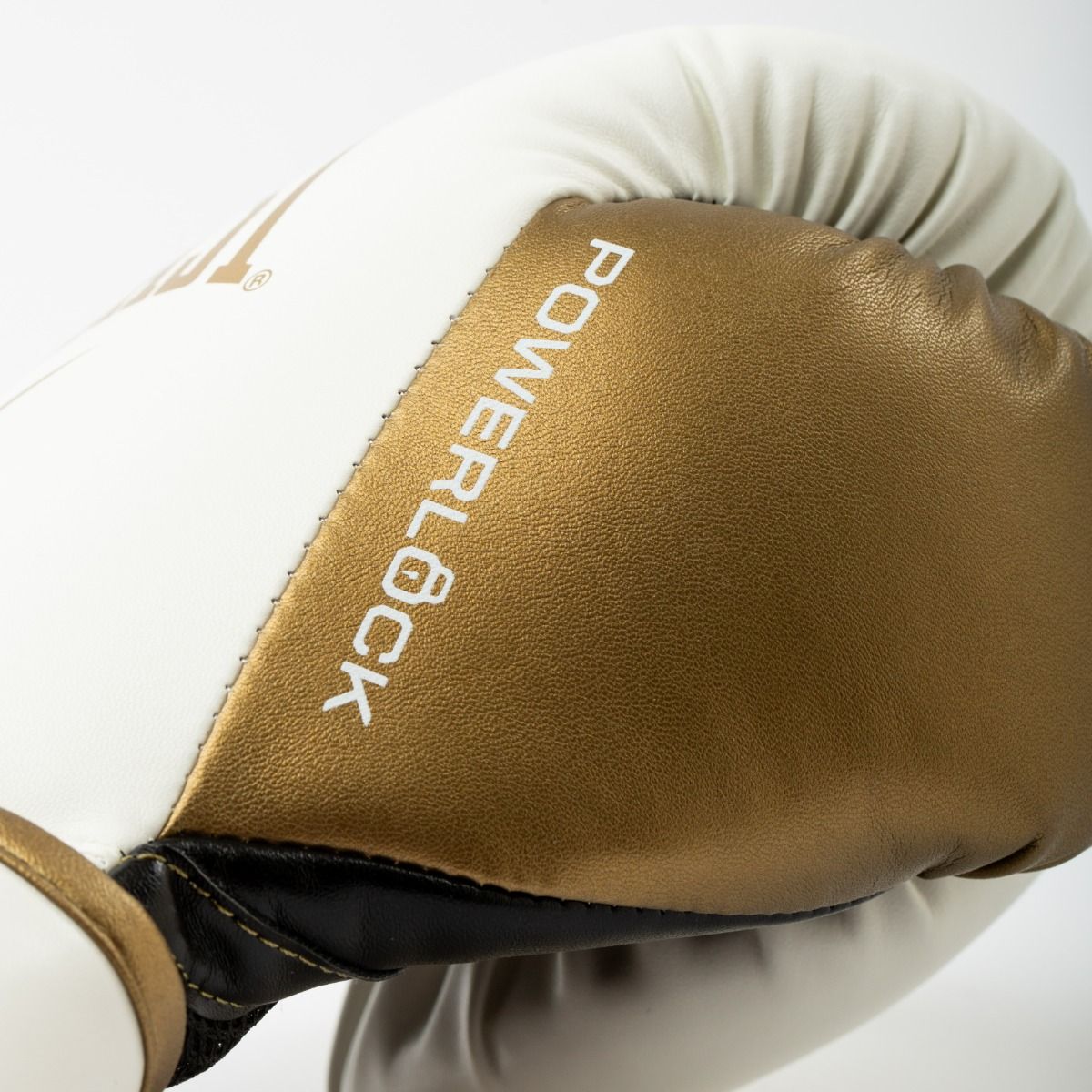 Everlast Powerlock 2R Bokshandschoenen - Wit/Goud - Afbeelding 6