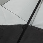 VirtuFit Strandparasol - Windscherm - Strandtent - 160 cm - Beige - Afbeelding 6