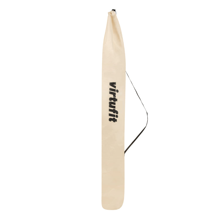 VirtuFit Strandparasol - Windscherm - Strandtent - 160 cm - Beige - Afbeelding 11