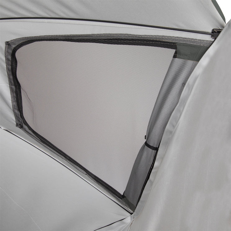 VirtuFit Strandparasol Premium - Windscherm - Strandtent - 200 cm - Grijs - Afbeelding 5