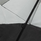 VirtuFit Strandsonnenschirm - Windschutz - Strandzelt - 160 cm - Grau - Zweite Chance