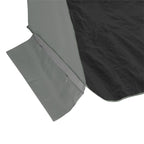 VirtuFit Strandsonnenschirm - Windschutz - Strandzelt - 160 cm - Grau - Zweite Chance
