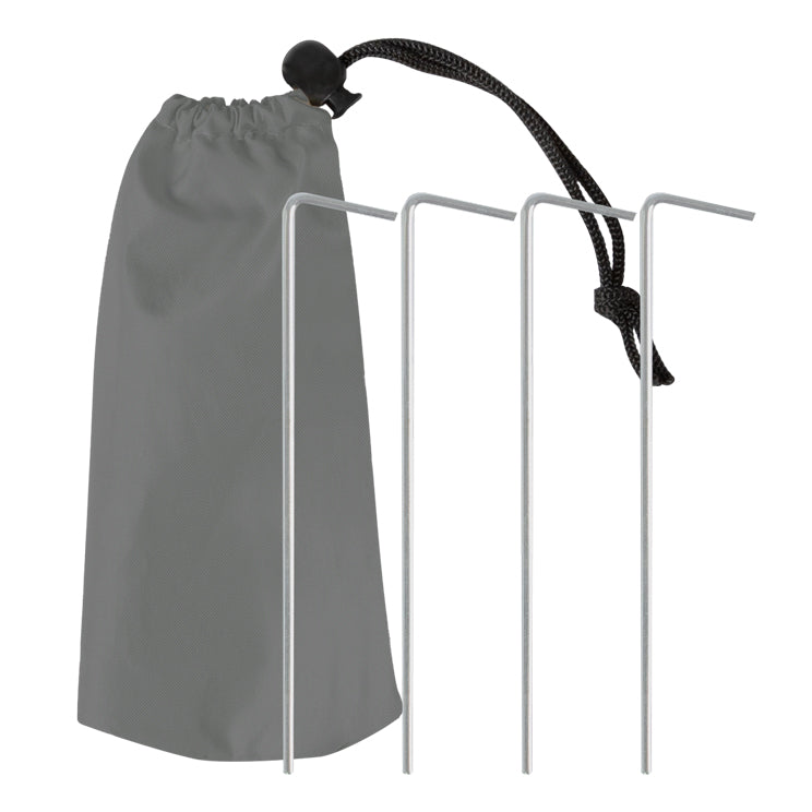 VirtuFit Strandsonnenschirm - Windschutz - Strandzelt - 160 cm - Grau - Zweite Chance