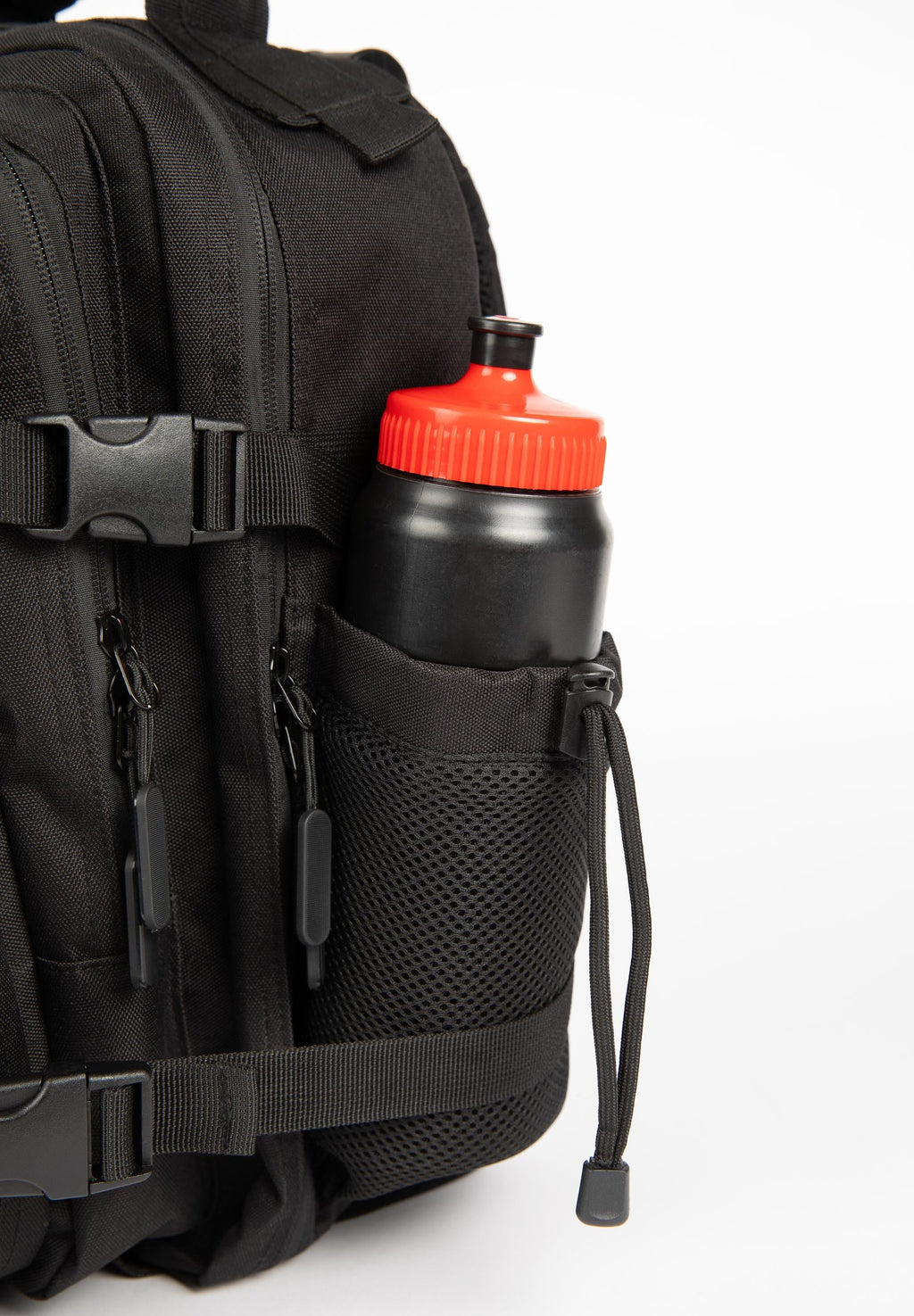 Gorilla Wear Clyde Meal Prep Rugzak - Sporttas - Zwart - Achteraanzicht