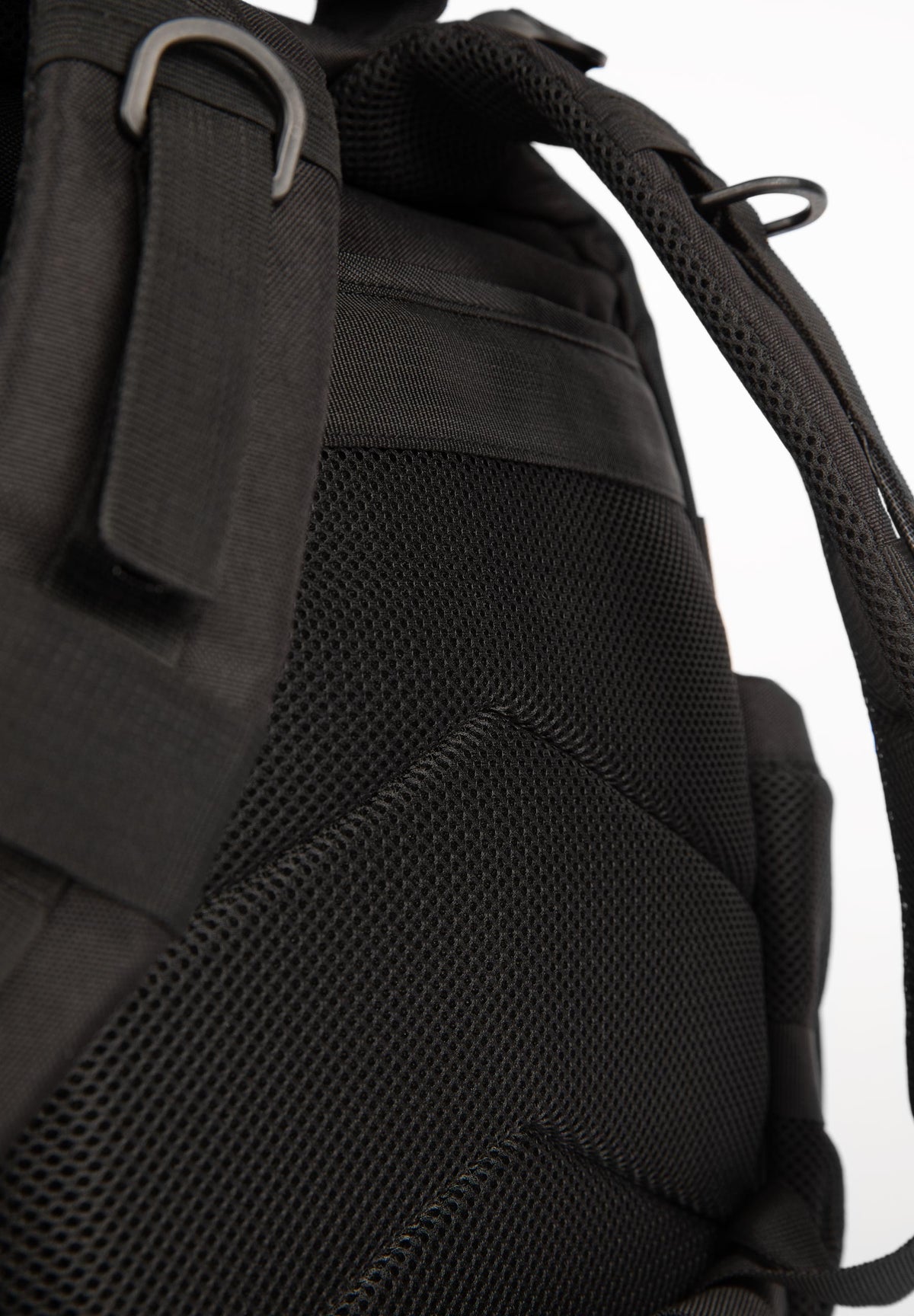 Gorilla Wear Clyde Meal Prep Rugzak - Sporttas - Zwart - Achteraanzicht