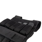 VirtuFit Verstelbaar Gewichtsvest Pro - 10 kg - Zwart - Afbeelding 7