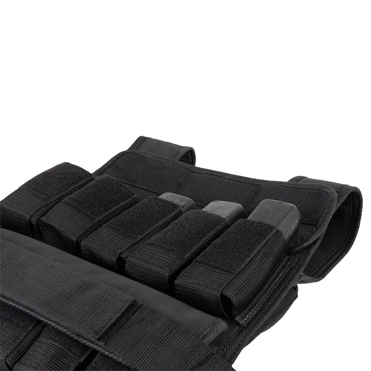 VirtuFit Verstelbaar Gewichtsvest Pro - 10 kg - Zwart - Afbeelding 7