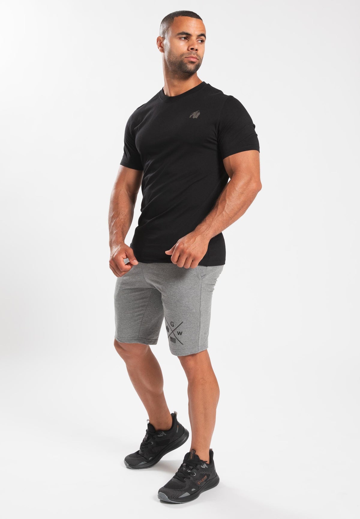 Gorilla Wear Oregon T-shirt - Zwart - In gebruik