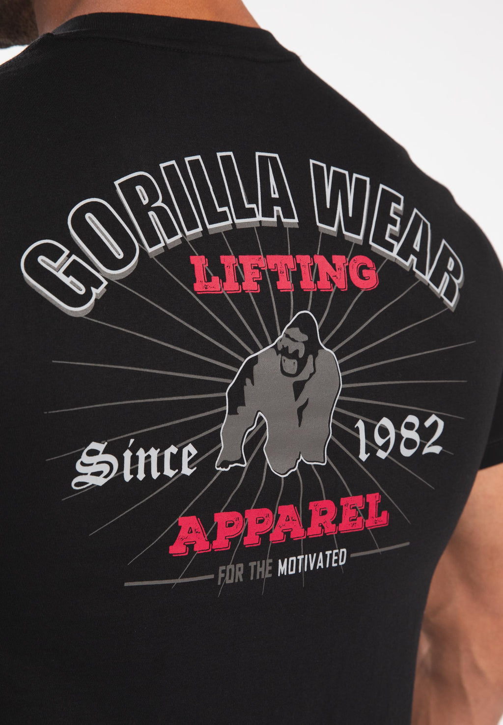 Gorilla Wear Oregon T-shirt - Zwart - Afbeelding 6