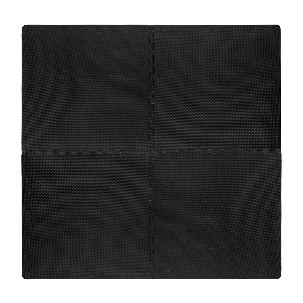 VirtuFit Fitness Puzzelmat - 12-delige Vloermat - 240 x 180 cm - Zwart - Afbeelding 6