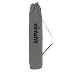 VirtuFit Opvouwbare Camping Stoel met Voetsteun - Strandstoel - Grijs - Tweedekans - Afbeelding 10