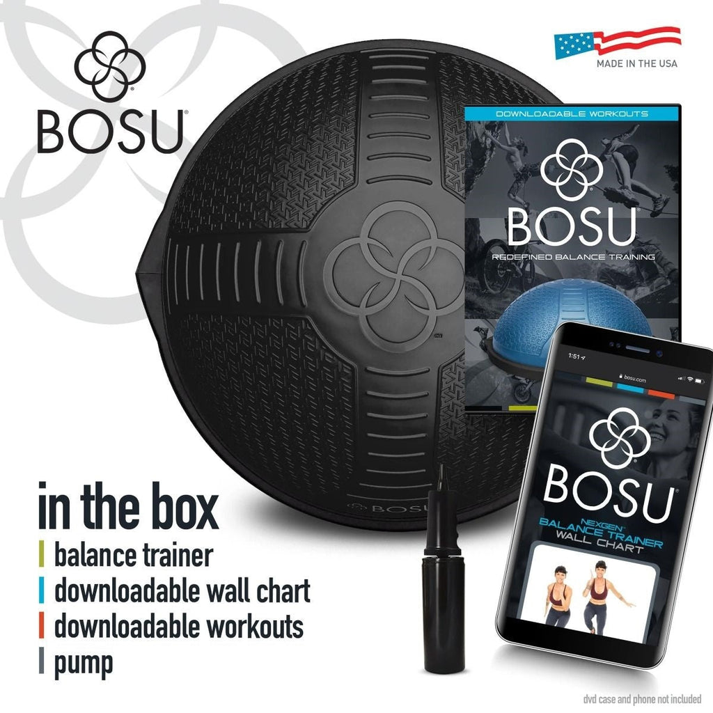 Bosu Nexgen Home Balance Trainer - Zwart - Afbeelding 7