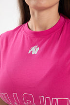Gorilla Wear Albion Oversized Crop Top - Roze - Afbeelding 5