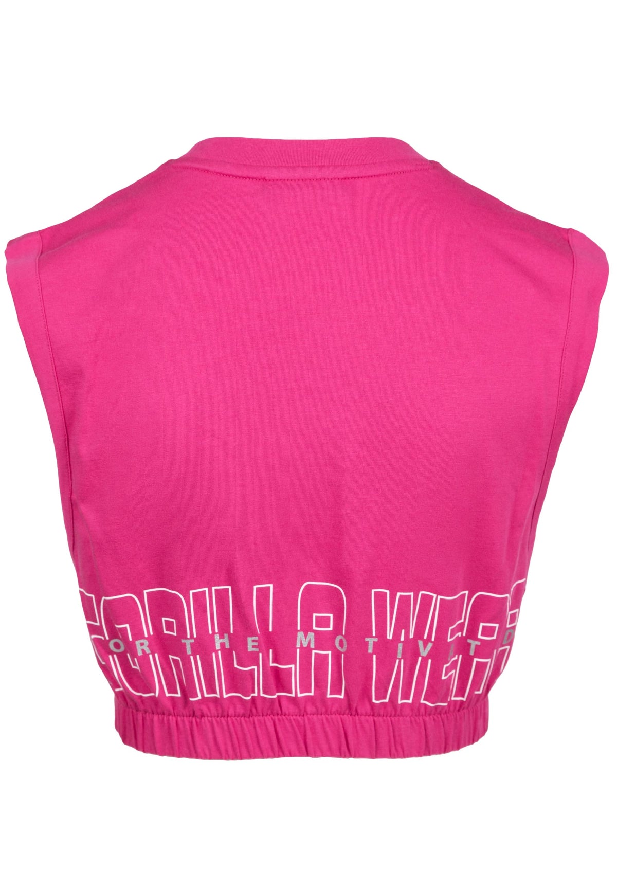 Gorilla Wear Albion Oversized Crop Top - Roze - Afbeelding 8