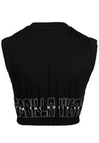 Gorilla Wear Albion Oversized Crop Top - Zwart - Afbeelding 8
