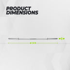 VirtuFit Olympische Hantelstange - 50 mm - 180 cm
