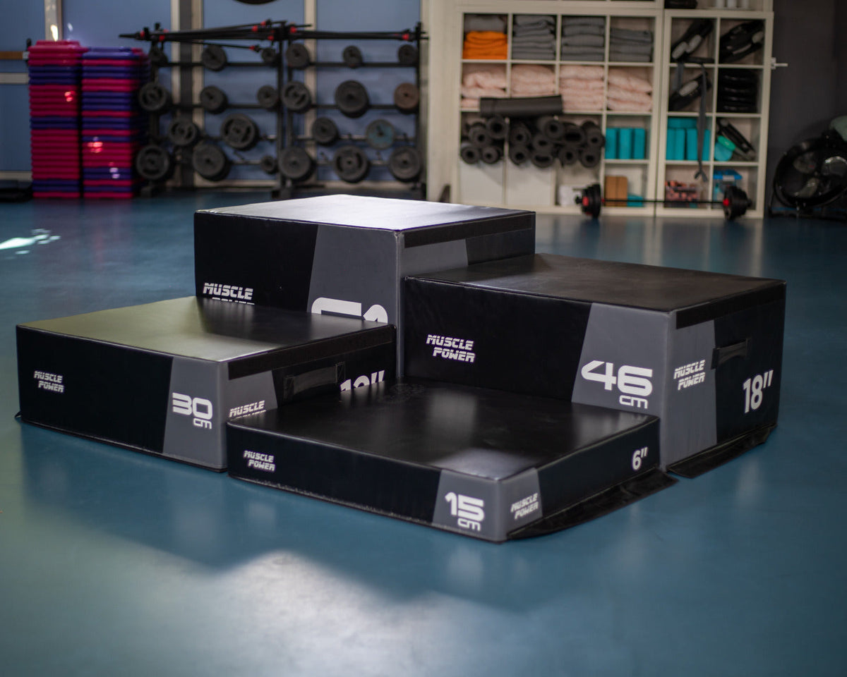 Muscle Power Safe Plyo Box 12 - 30 cm - In gebruik