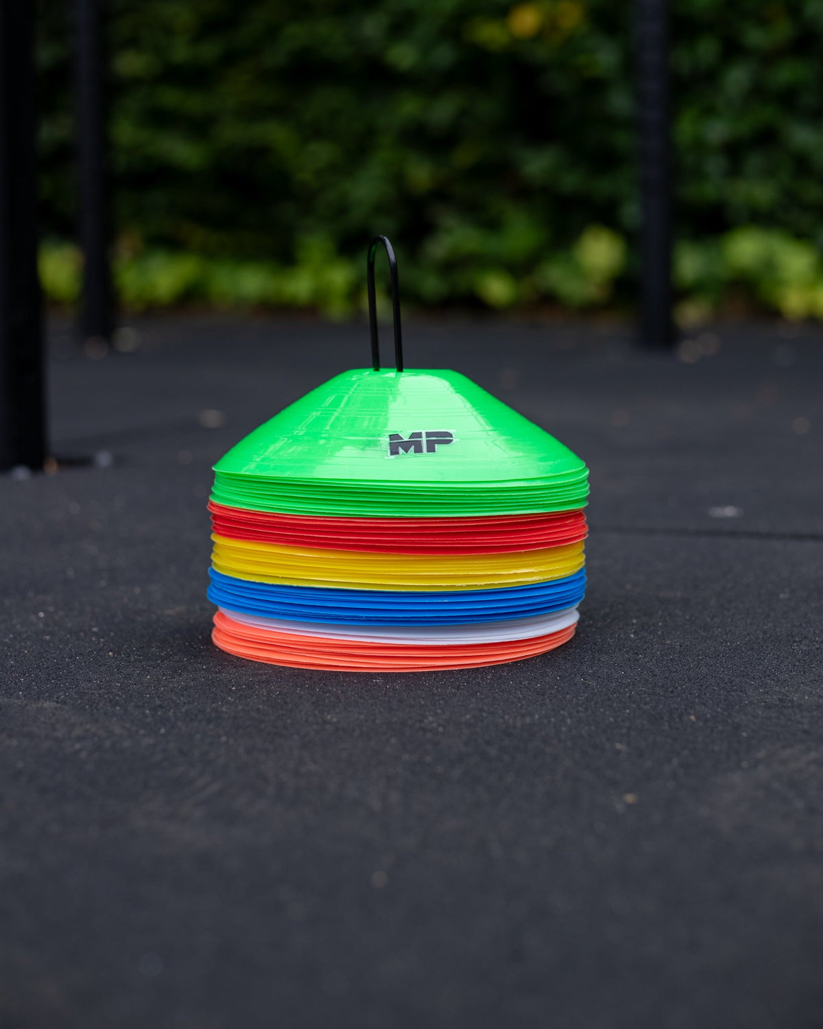 Muscle Power Markeerset - Pionnen - 60 Stuks - In gebruik